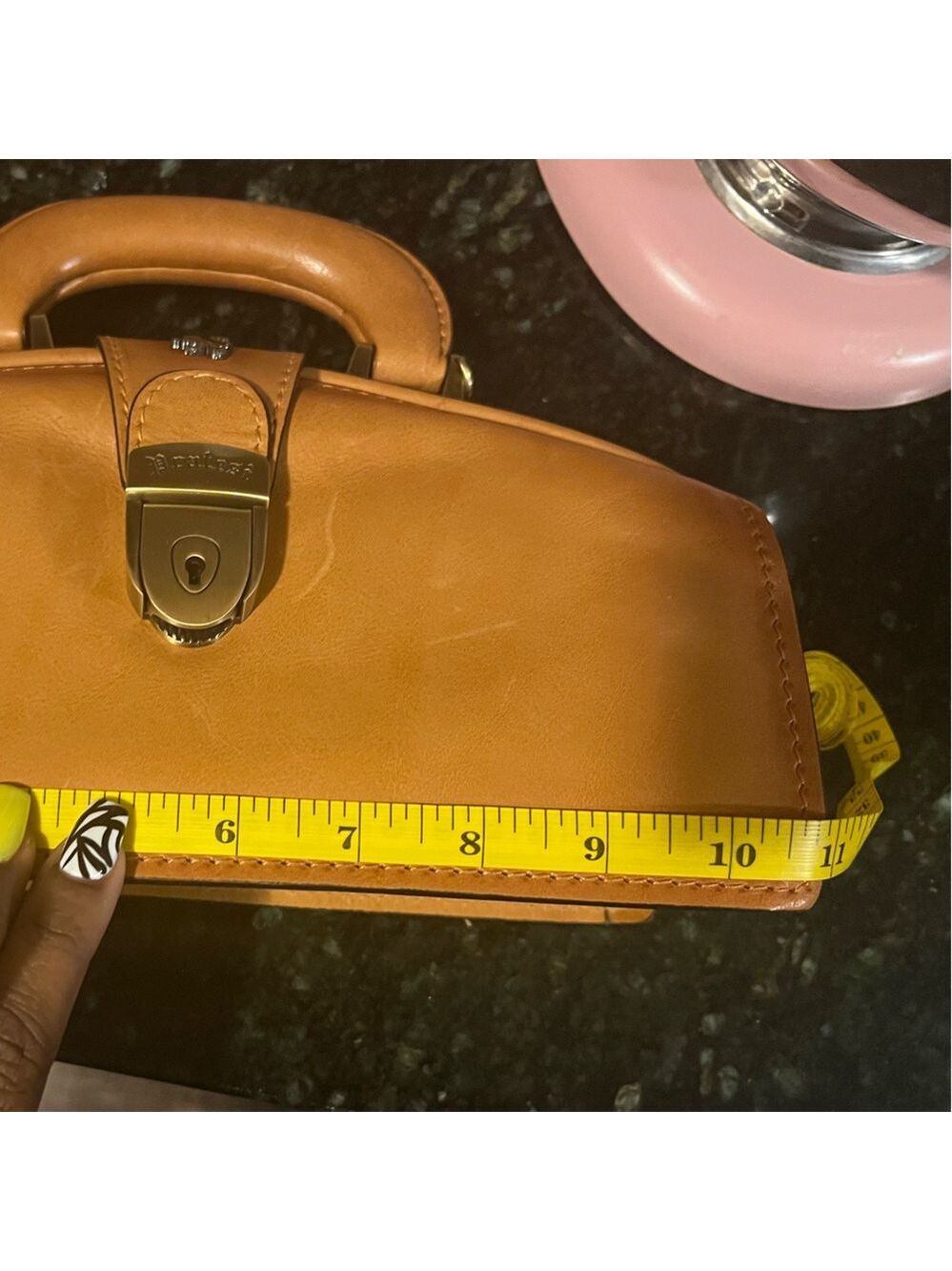 Pratesi Brown Leather Satchel - Picture 10 of 11
